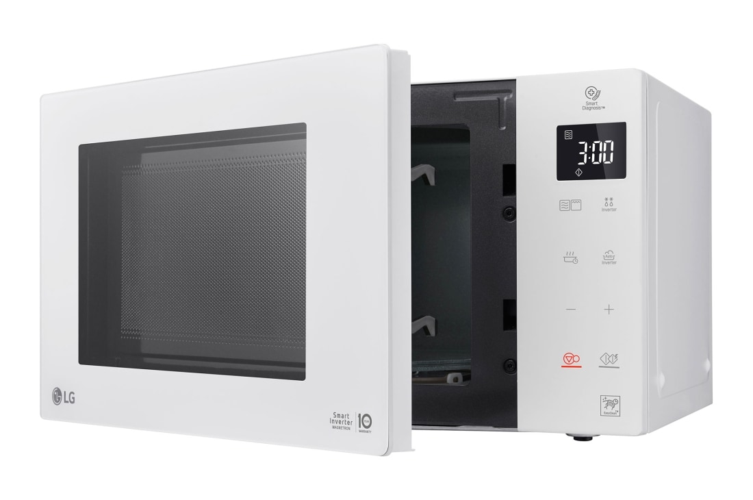 LG 25L EasyClean™ Mikrovlnná rúra s grilom, Biela, MH6535GIH, thumbnail 5