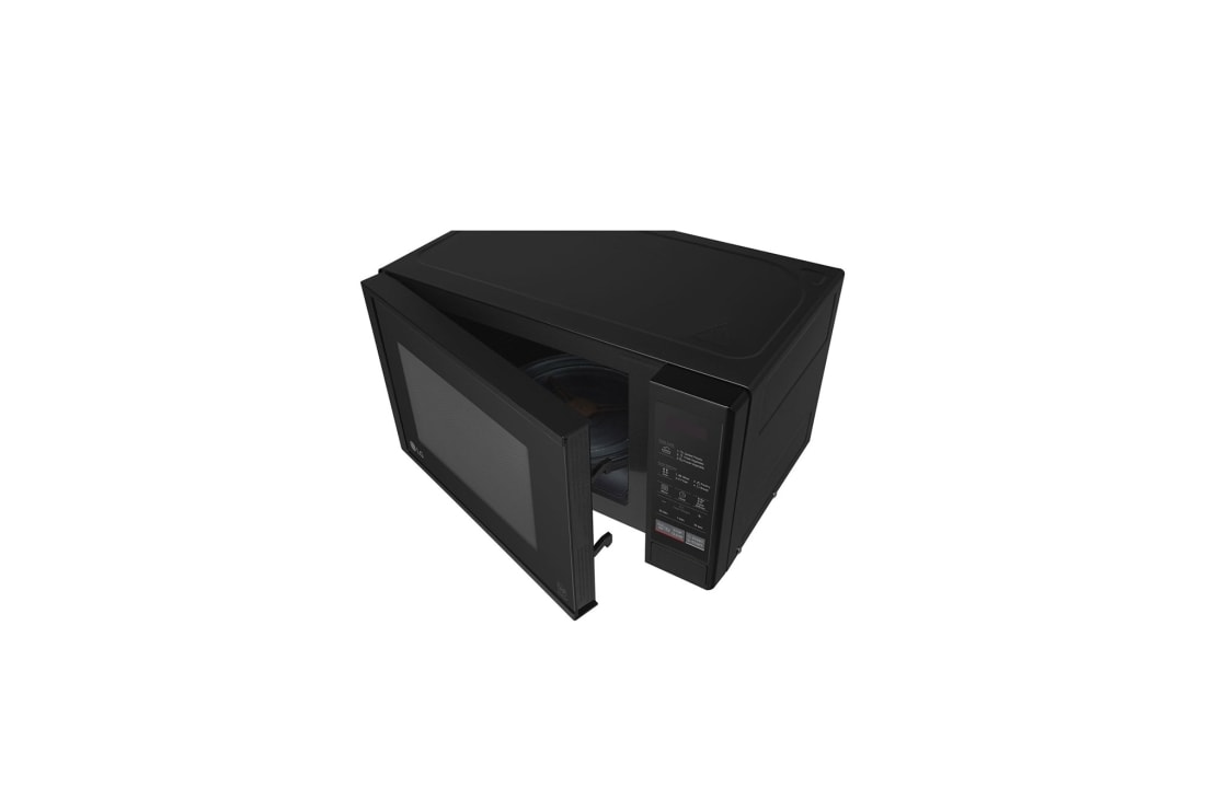 LG Mikrovlnná rúra | 20 l | EasyClean™| Čierna, Upper Right View open, MS2042D, thumbnail 10