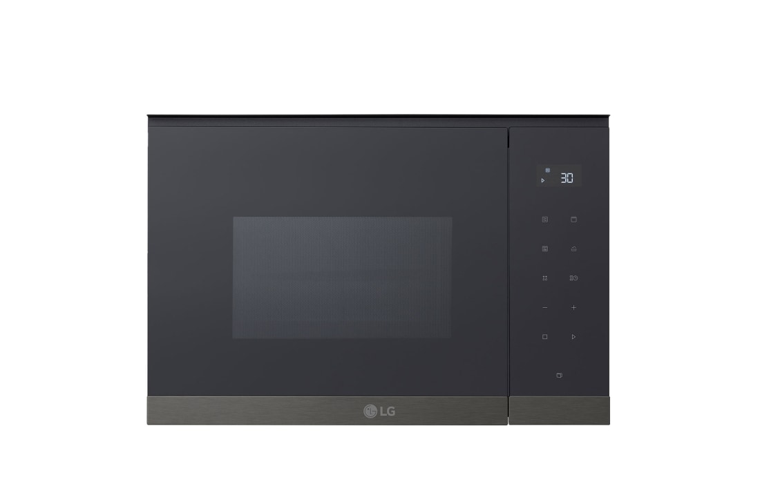 LG 25L Auto Cook Mikrovlnná rúra s grilom, Čierna/šedá, MG7Z2593B