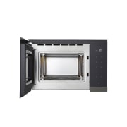 LG 25L Auto Cook Mikrovlnná rúra s grilom, Čierna/šedá, MG7Z2593B, thumbnail 2