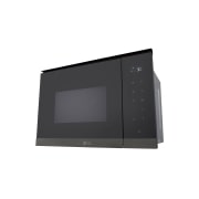 LG 25L Auto Cook Mikrovlnná rúra s grilom, Čierna/šedá, MG7Z2593B, thumbnail 7