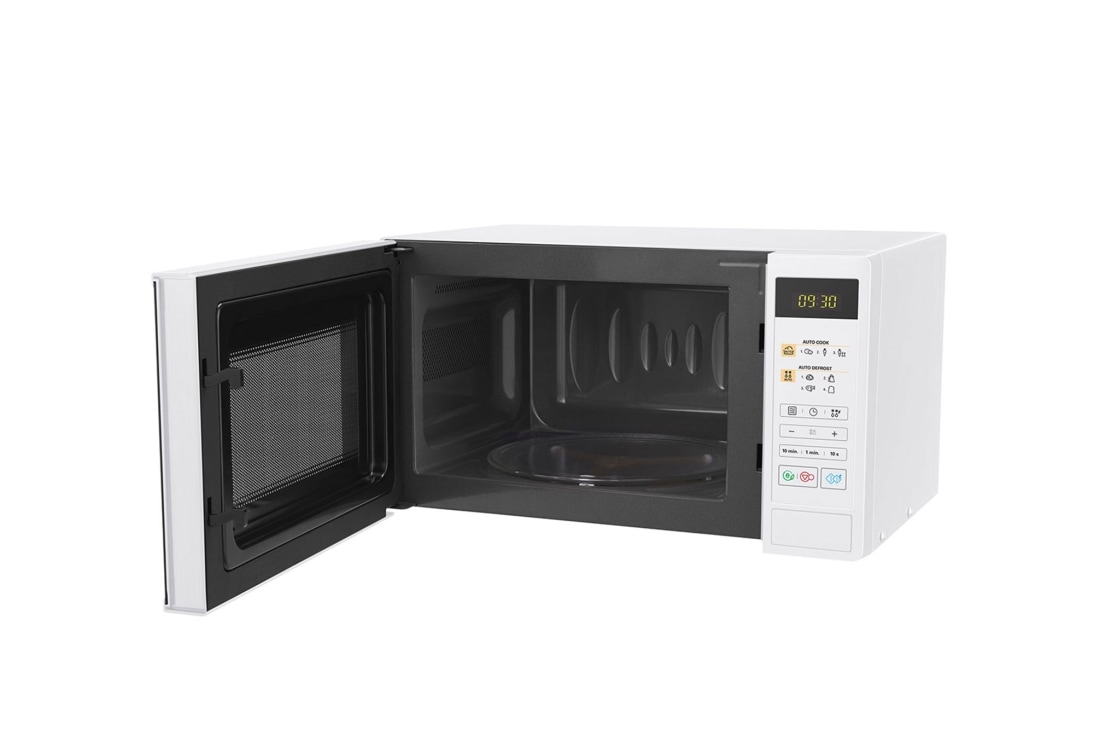 LG Mikrovlnná rúra | 20 l | EasyClean™| Biela, Open door view, MS2042DW, thumbnail 7