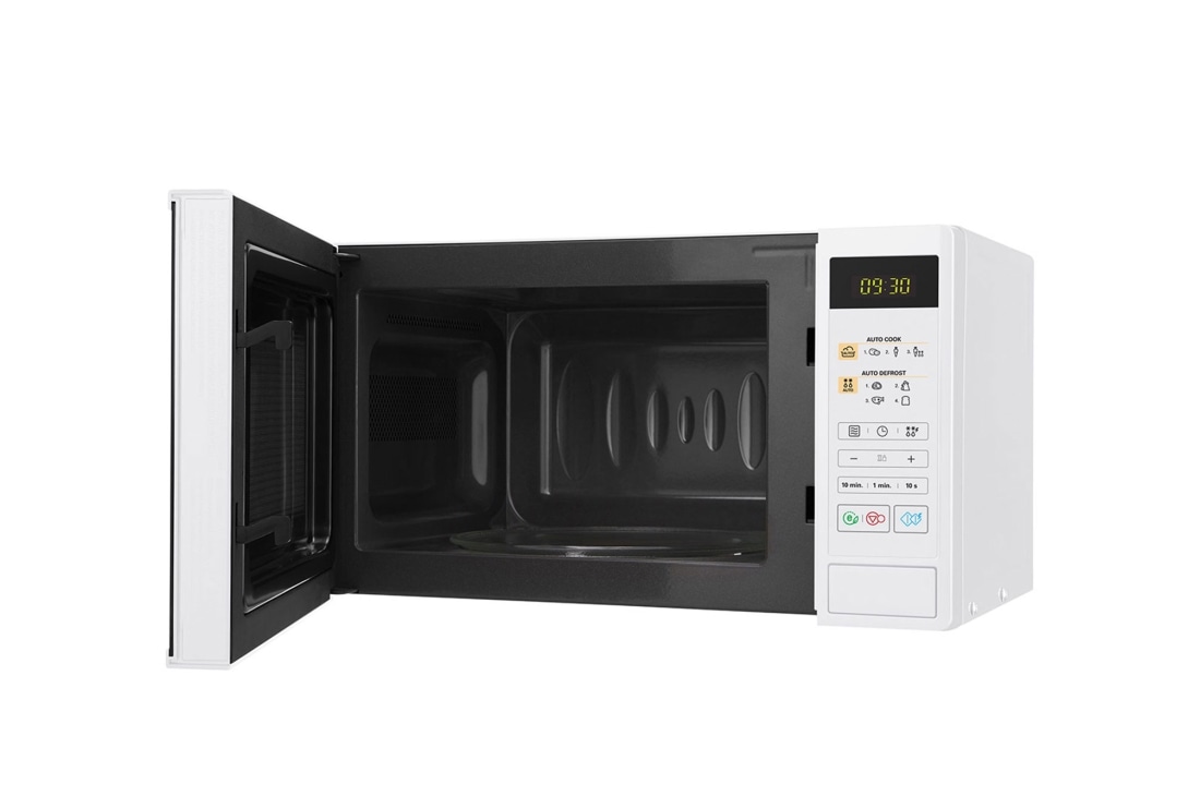 LG Mikrovlnná rúra | 20 l | EasyClean™| Biela, Open door view, MS2042DW, thumbnail 8