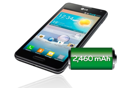 2460mAh batéria s veľkou kapacitou 