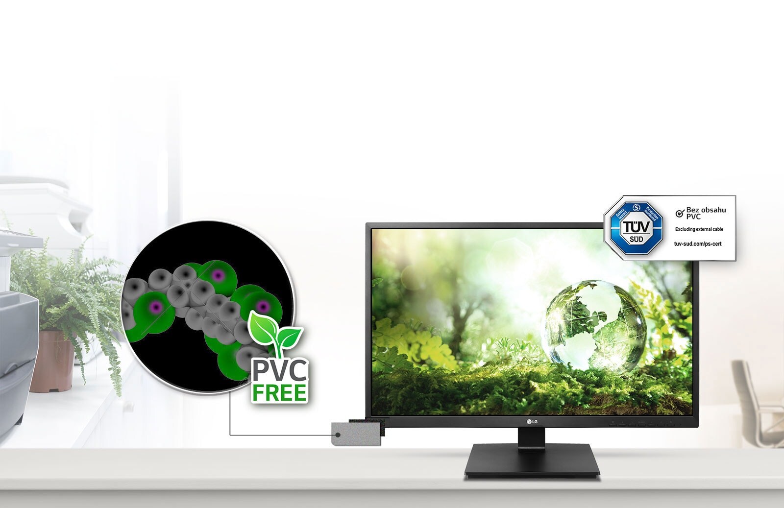 PVC-mentes: Nem tartalmaz mérgező anyagokat