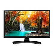 LG 28'' | LED monitor s TV funkciou | matný HD display | poměr stran 16:9 | režim komfortu očí | bez blikania | 5W x 2 Stereo reproduktory | Smart Energy Saving | TV tuner DVB-T2/C/S2 , 28MT49VF, thumbnail 1