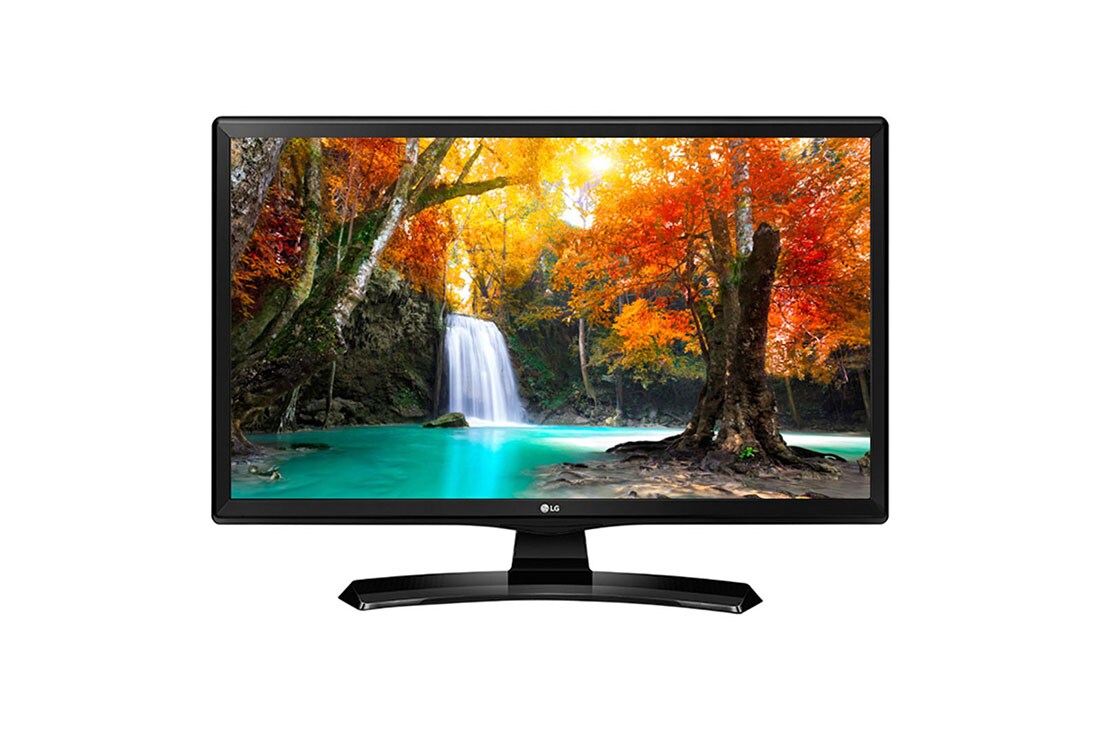 LG 24'' | LED monitor s TV funkciou | matný HD display | poměr stran 16:9 | režim komfortu očí | bez blikania | 5W x 2 Stereo reproduktory | Smart Energy Saving | TV tuner DVB-T2/C/S2 , 24MT49VF