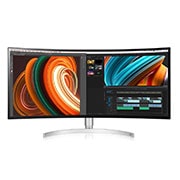 LG 34'' | UltraWide™ zakrivený monitor | 21:9 | WQHD | IPS Displej | HDR 10 |  Reproduktory | USB Type-C , 34WK95C, thumbnail 1