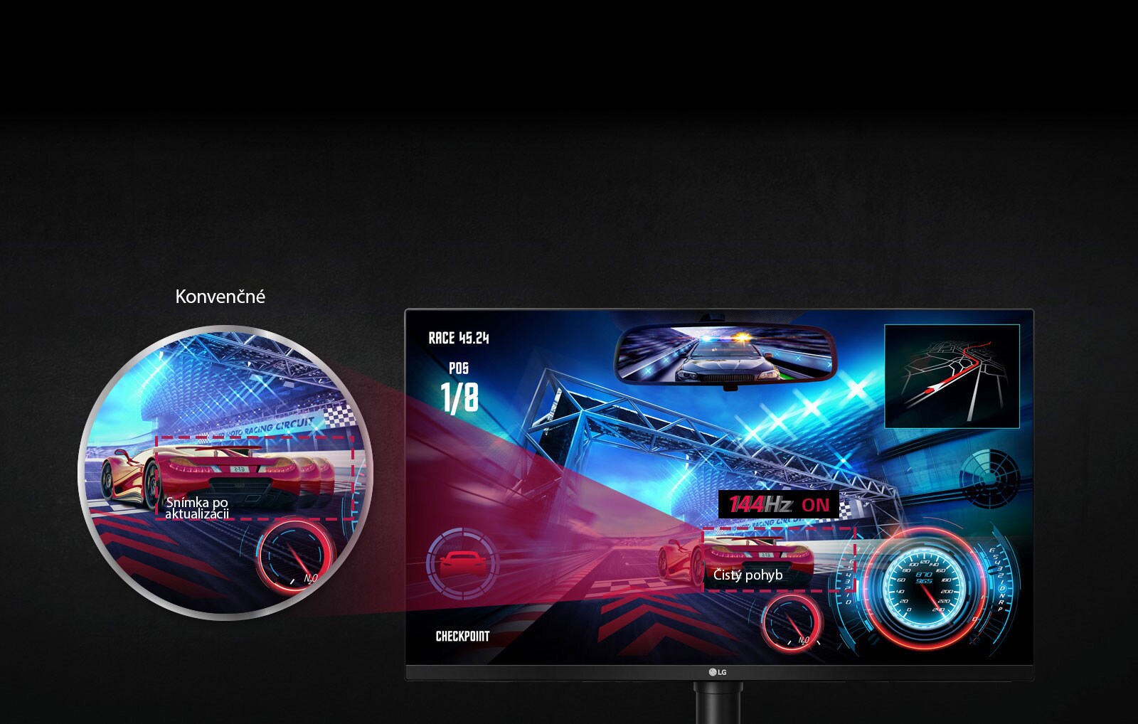 Plynulý herný pohyb1