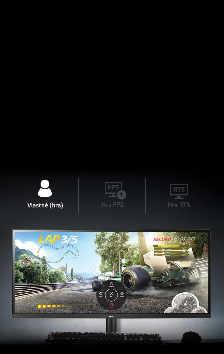 Optimalizované nastavenia pre všetky hry.2