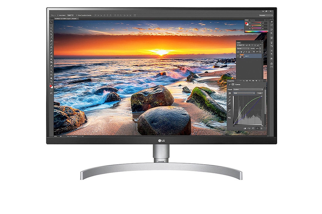 LG 27'' | 4K monitor | 16:9 | UHD | IPS Displej | HDR 10 | USB Type-C | AMD FreeSync™, 27UL850-W