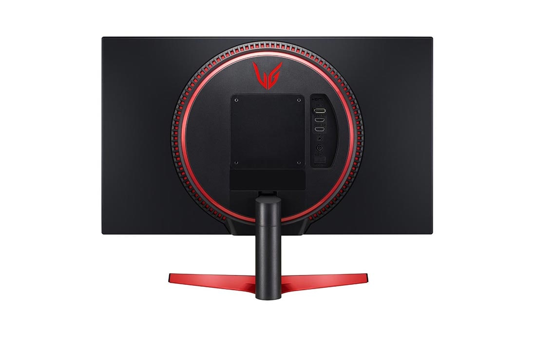 LG 23.8'' LG UltraGear monitor s IPS displejom, pohľad zozadu, 24GN600-B, thumbnail 6