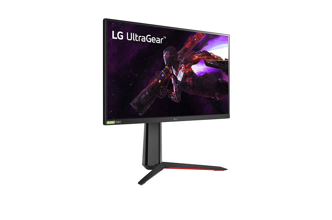 LG 27-palcový herný monitor Nano IPS UltraGear™ s&nbsp;časom odozvy 1&nbsp;ms kompatibilný s&nbsp;technológiou NVIDIA® G-SYNC®, pohľad z&nbsp;perspektívy, 27GP850-B, thumbnail 4