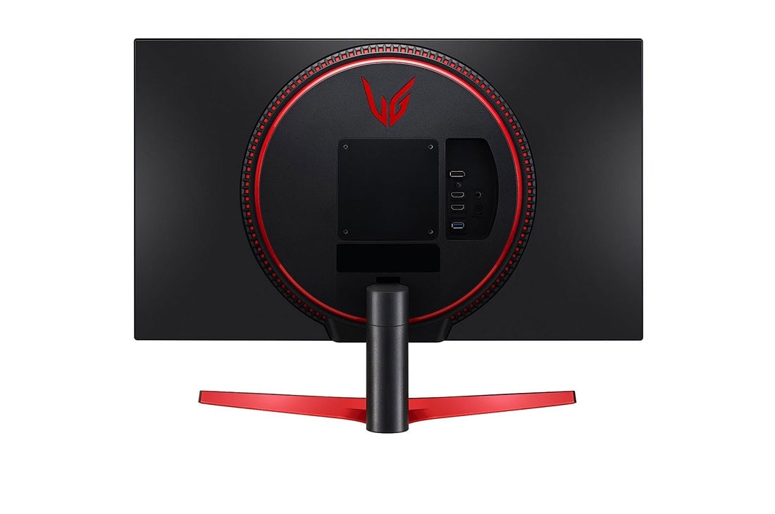 LG 27-palcový herný monitor IPS UltraGear™ s&nbsp;rozlíšením Full HD a&nbsp;časom odozvy (GtG) 1&nbsp;ms kompatibilný s&nbsp;technológiou NVIDIA® G-SYNC®, pohľad zozadu, 27GN600-B, thumbnail 6