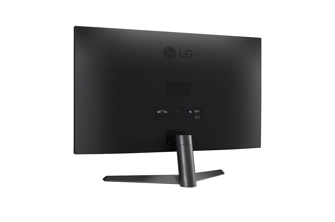 LG 23.8'' LG PC monitor s IPS displejom, pohľad zozadu z&nbsp;perspektívy, 24MP60G-B, thumbnail 7