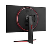 LG 31.5'' LG UltraGear monitor s VA displejom, Pohľad zozadu z&nbsp;perspektívy , 32GN550-B, thumbnail 7