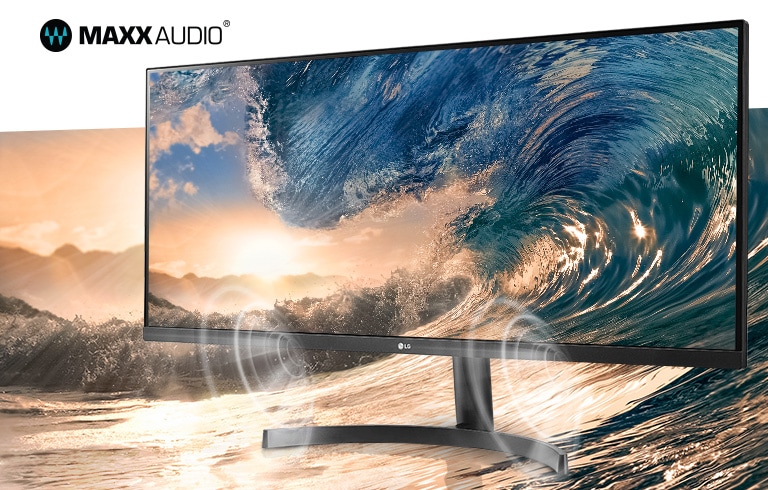 Obklopujúce zvukové vlny vďaka aplikácii MaxxAudio.