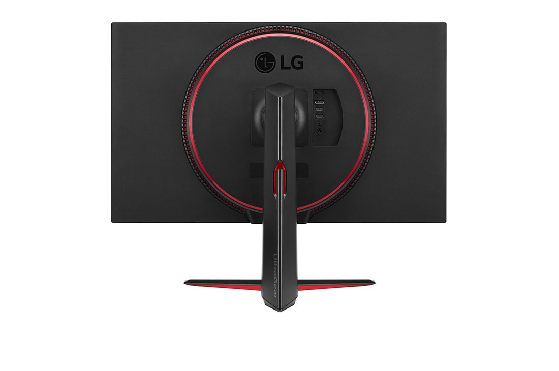 LG 31.5'' LG UltraGear monitor s VA displejom, pohľad zozadu, 32GN650-B, thumbnail 6