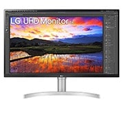 LG 31.5'' LG UHD monitor s IPS displejom, 32UN650-W, 32UN650-W, thumbnail 1