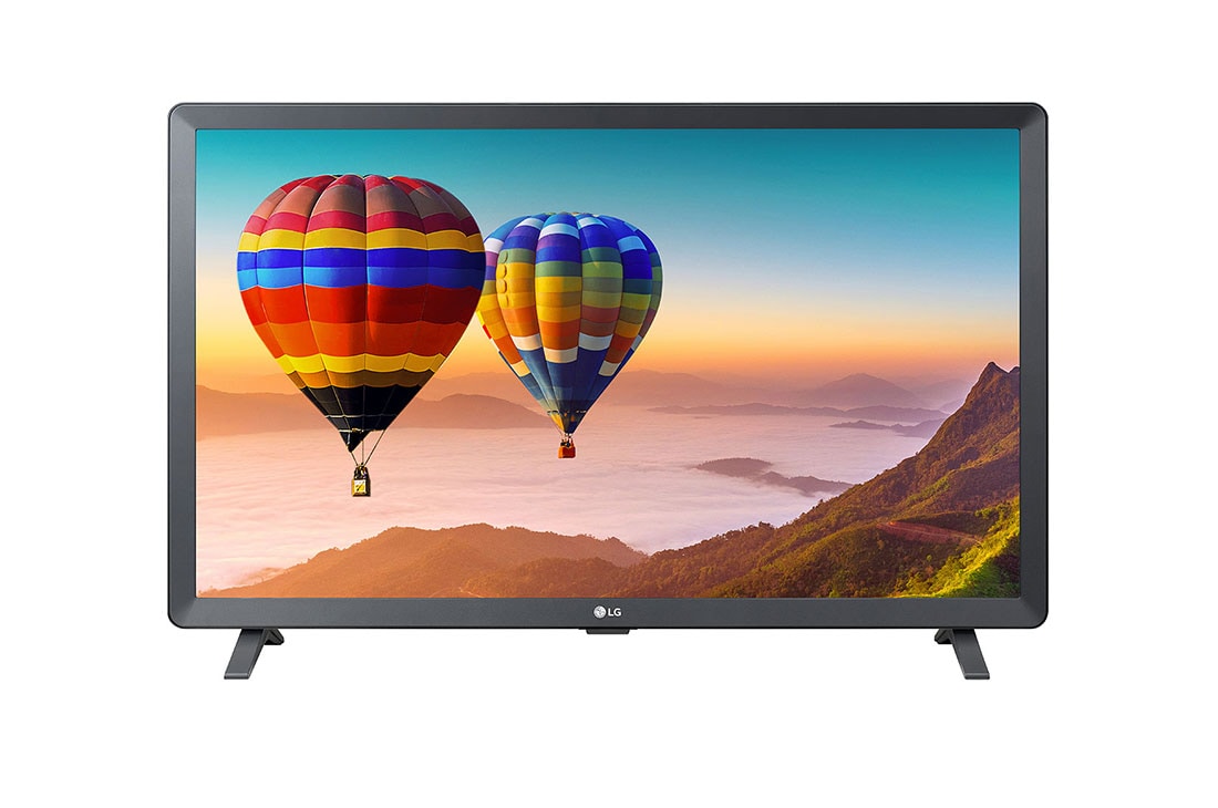 LG 27,5-palcový Smart LED TV monitor s podporou rozlíšenia HD, pohľad spredu, 28TN525S-PZ