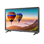 LG 27,5-palcový Smart LED TV monitor s podporou rozlíšenia HD, Pohľad zboku +15 stupňov, 28TN525S-PZ, thumbnail 2