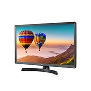 LG 27,5-palcový Smart LED TV monitor s podporou rozlíšenia HD, Pohľad zboku +15 stupňov, 28TN515S-PZ, thumbnail 2