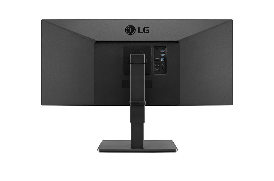 LG 35'' LG UHD monitor s IPS displejom, pohľad zozadu, 34BN770-B, thumbnail 6