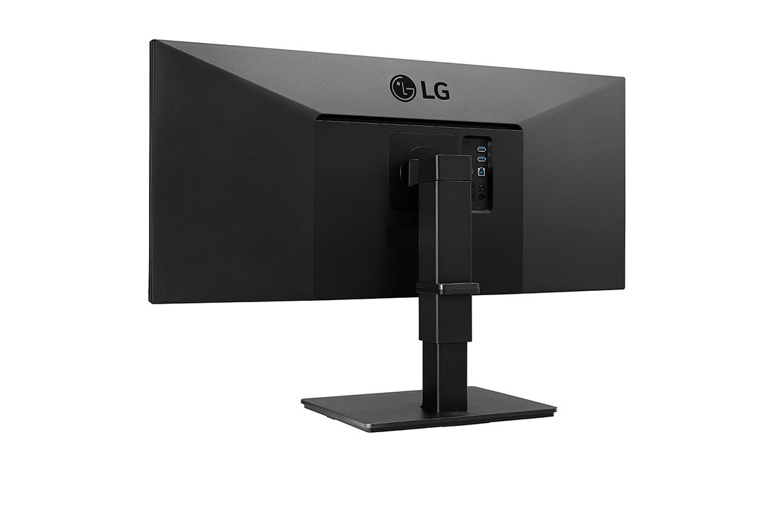 LG 35'' LG UHD monitor s IPS displejom, Pohľad zozadu +15&nbsp;stupňov, 34BN770-B, thumbnail 7