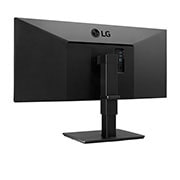 LG 35'' LG UHD monitor s IPS displejom, Pohľad zozadu +15&nbsp;stupňov, 34BN770-B, thumbnail 7