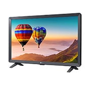 LG 23,6-palcový Smart LED TV monitor s podporou rozlíšenia HD, Pohľad zboku +15 stupňov, 24TN520S-PZ, thumbnail 2