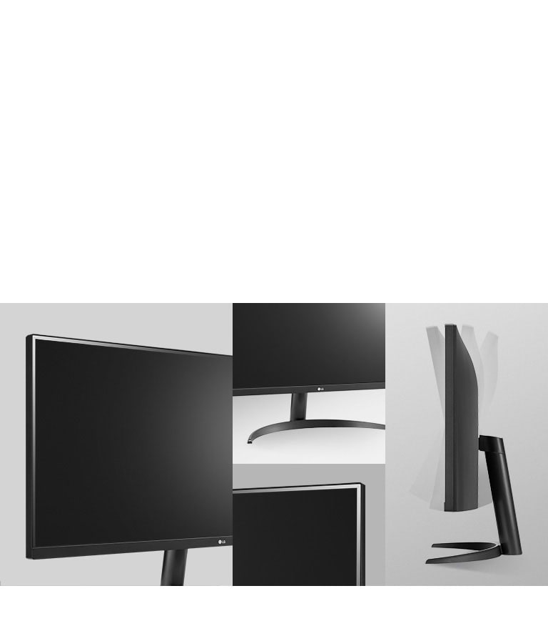 Ergonomický dizajn s&nbsp;prakticky ničím neohraničeným dizajnom, stojanom s&nbsp;montážou na jedno zacvaknutie a&nbsp;možnosťou nastavenia náklonu.