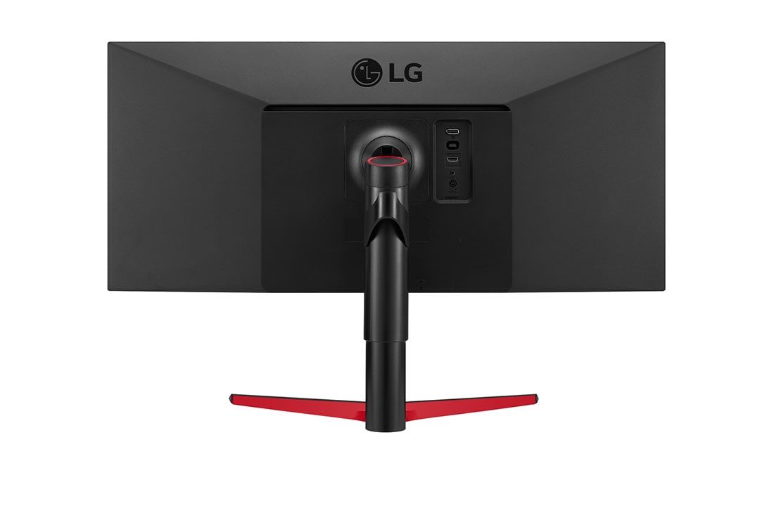 LG 34'' LG UltraWide monitor s IPS displejom, pohľad zozadu, 34WP65G-B, thumbnail 6