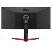 LG 34'' LG UltraWide monitor s IPS displejom, pohľad zozadu, 34WP65G-B, thumbnail 6