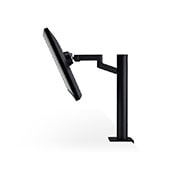 LG 27-palcový monitor QHD Ergo IPS s USB Type-C™, Pohľad zboku na monitor naklonený smerom nadol, 27QN880-B, thumbnail 6