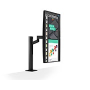 LG 27-palcový monitor QHD Ergo IPS s USB Type-C™, Pohľad z perspektívy 2, 27QN880-B, thumbnail 8