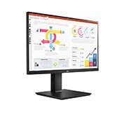 LG 23,8-palcový monitor IPS s&nbsp;rozlíšením QHD, reťazovou konfiguráciou a&nbsp;rozhraním USB-C™, pohľad z&nbsp;perspektívy, 24QP750-B, thumbnail 4