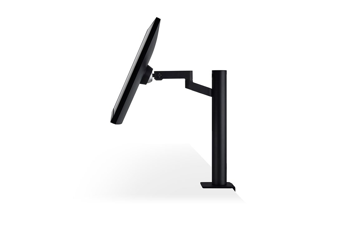 LG 31.5-palcový monitor IPS s&nbsp;rozlíšením UHD 4K Ergo s&nbsp;rozhraním USB-C™, Pohľad zozadu z perspektívy 1, 32UN88A-W, thumbnail 9