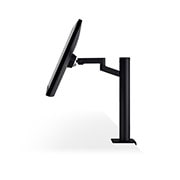 LG 31.5-palcový monitor IPS s&nbsp;rozlíšením UHD 4K Ergo s&nbsp;rozhraním USB-C™, Pohľad zozadu z perspektívy 1, 32UN88A-W, thumbnail 9