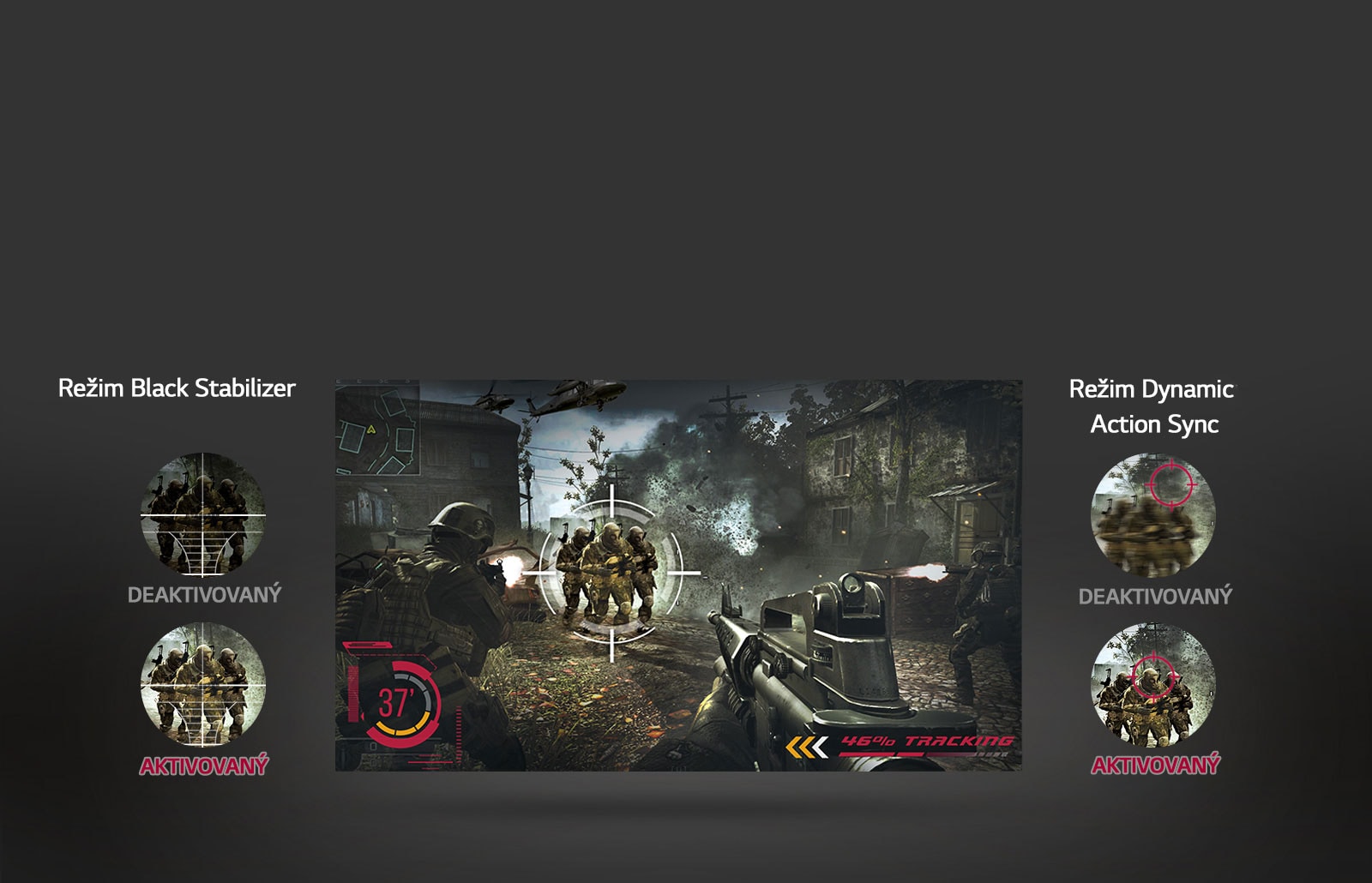 Optimalizovaný na hranie hier a obsahuje herný režim