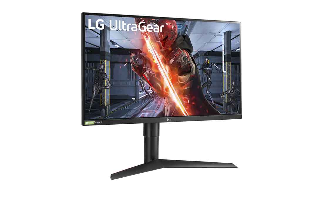 LG 27-palcový herný IPS monitor UltraGear™ s&nbsp;rozlíšením Full HD kompatibilný s&nbsp;technológiou G-SYNC®, pohľad zboku +15&nbsp;stupňov, 27GN750-B, thumbnail 3