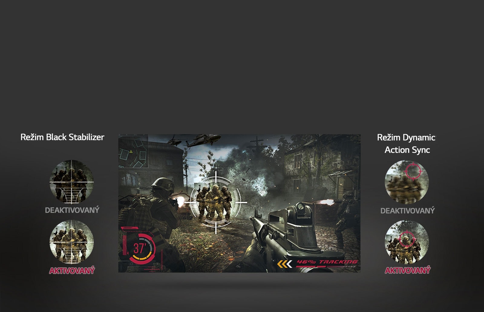 Optimalizovaný na hranie hier a obsahuje herný režim