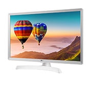 LG 27,5-palcový LED TV monitor s podporou rozlíšenia HD a širokým pozorovacím uhlom, Pohľad zboku +15 stupňov, 28TN515V-WZ, thumbnail 2