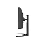 LG 34-palcový zakrivený monitor UltraWide™ s pomerom strán 21 : 9 a rozlíšením QHD (3440 × 1440), pohľad zboku, 34WP85C-B, thumbnail 5