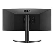 LG 34-palcový zakrivený monitor UltraWide™ s pomerom strán 21 : 9 a rozlíšením QHD (3440 × 1440), pohľad zozadu, 34WP85C-B, thumbnail 6