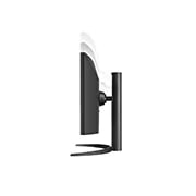 LG 34-palcový zakrivený monitor UltraWide™ s pomerom strán 21 : 9 a rozlíšením QHD (3440 × 1440), pohľad na monitor zboku s pohybom nadol pri nastavovaní výšky, 34WP85C-B, thumbnail 8