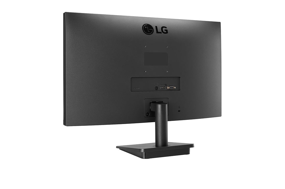 LG 27-palcový monitor IPS s rozlíšením Full HD s prakticky ničím neohraničeným dizajnom z troch strán, pohľad zozadu z&nbsp;perspektívy, 27MP400-B, thumbnail 7