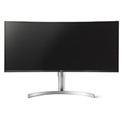 LG 35-palcový zakrivený monitor UltraWide™ s rozlíšením QHD a podporou formátu HDR VA, pohľad spredu, 35WN75CN-W, thumbnail 2