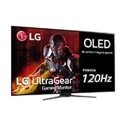 LG 48-palcový herný monitor OLED UltraGear™ s rozlíšením UHD 4K, pohľad zboku +15 stupňov, 48GQ900-B, thumbnail 4