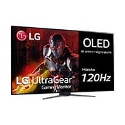 LG 48-palcový herný monitor OLED UltraGear™ s&nbsp;rozlíšením UHD 4K, pohľad zboku +15&nbsp;stupňov, 48GQ900-B, thumbnail 3