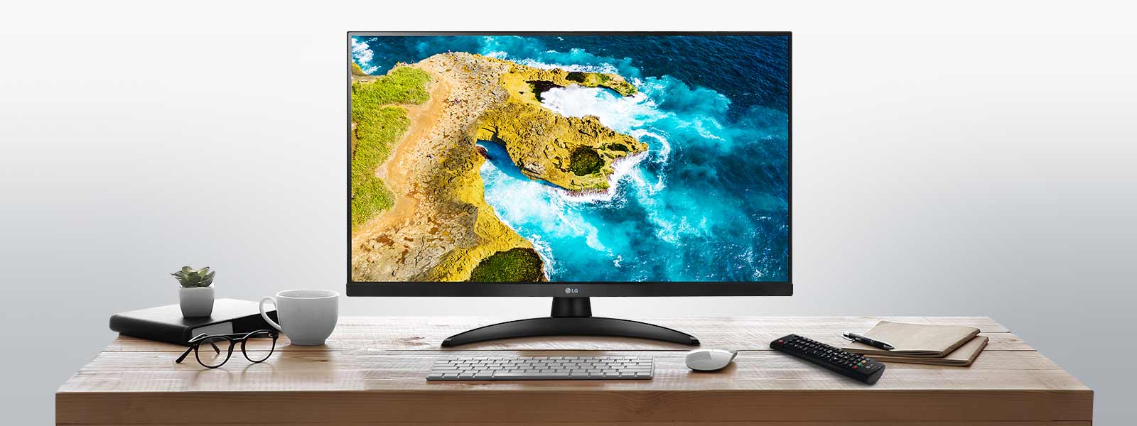 LED TV monitor LG umožňuje súčasne využívať výhody televízora aj monitora